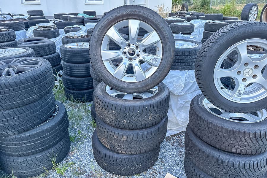 4 Alu Winterkompletträder Dunlop SP Winter Sport 4d